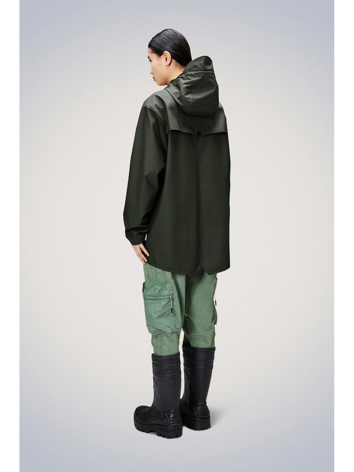 RAINS Giubbino Unisex adulto Jacket W3 12010 03 Green Verde