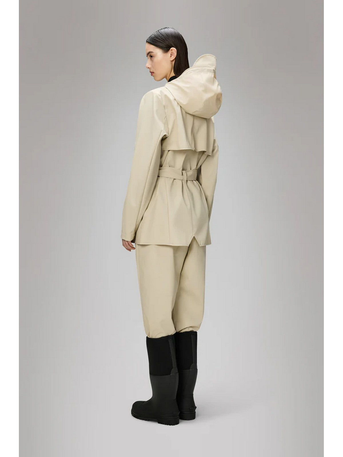 RAINS Giubbino Donna Curve Jacket W3 12100 26 Dune Beige