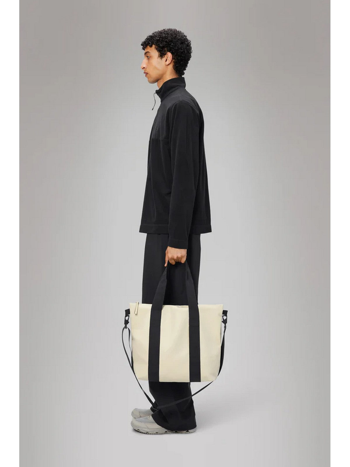 RAINS Borsa Unisex adulto Tote Bag Mini W3 14160 26 Dune Beige