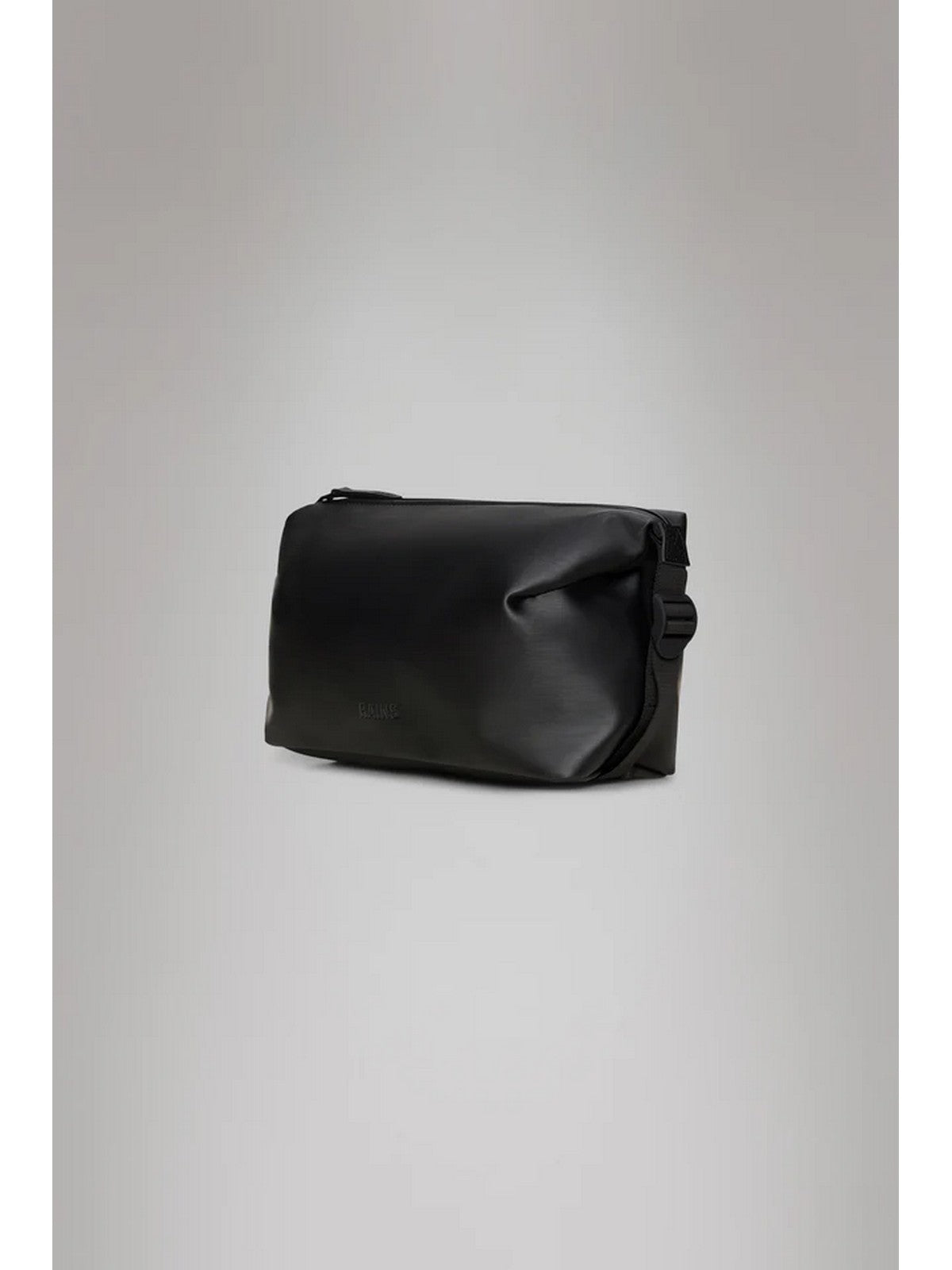 RAINS Pochette Unisex adulto Hilo Wash Bag W3 15630 84 Black Grain Nero