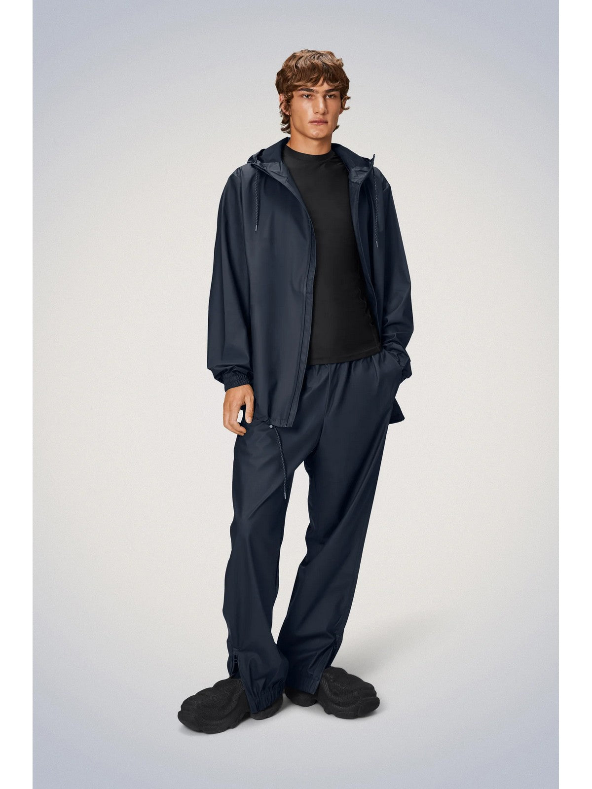 RAINS Giubbino Uomo Storm Breaker W3 18370 47 Navy Blu