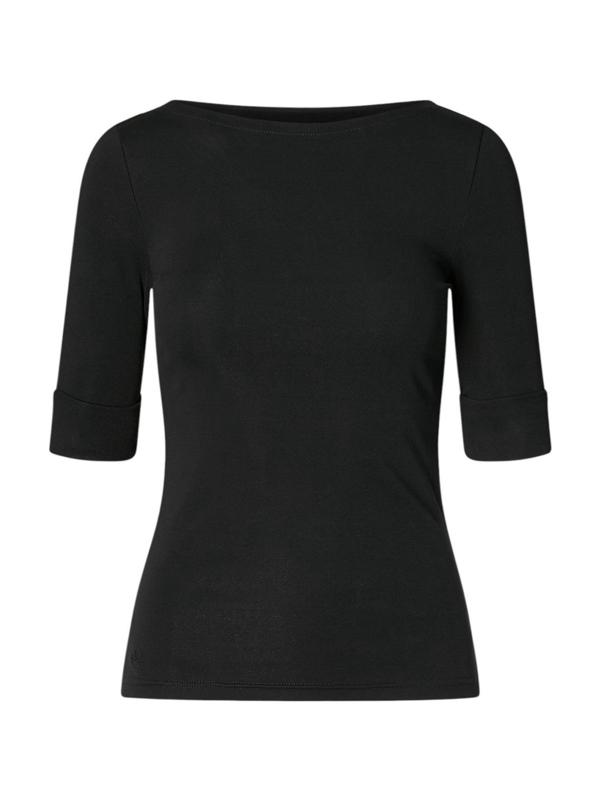 LAUREN RALPH LAUREN Maglia Donna JUDY-ELBOW SLEEVE-KNIT 200654963 001 POLO BLACK