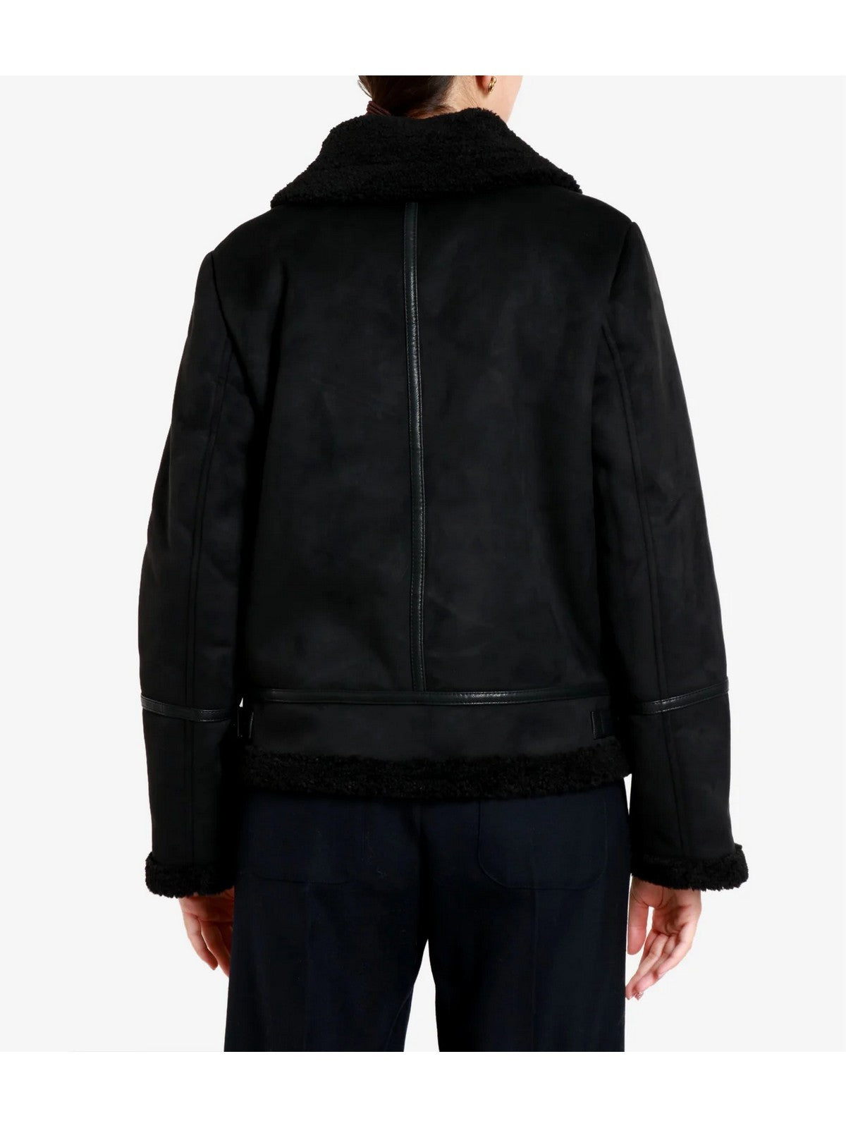 LAUREN RALPH LAUREN Cappotto Donna FX SH SB 24"-UNLINED-COAT BLACK - 297P04122 001