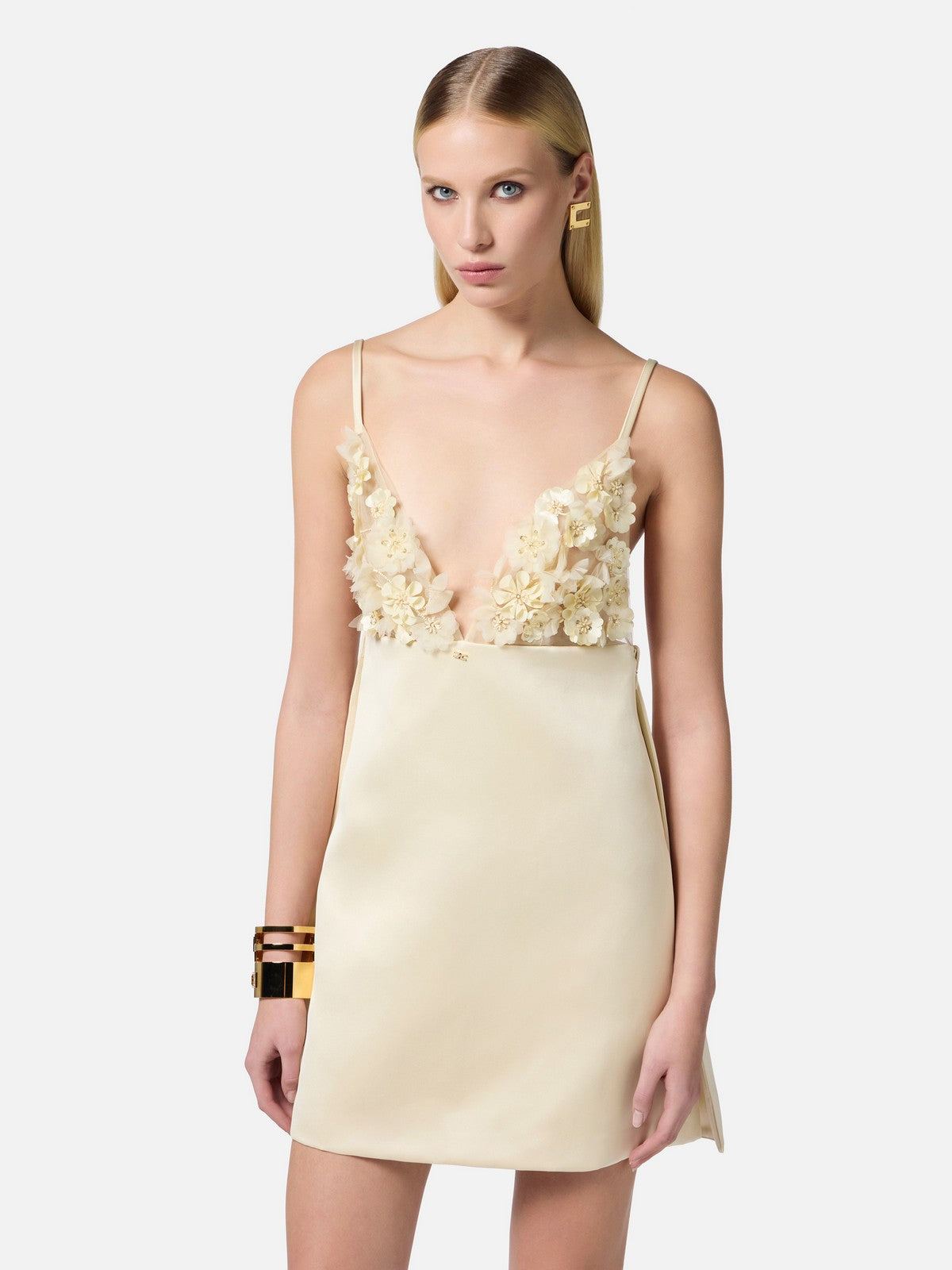 ELISABETTA FRANCHI Abito Donna AB73752E2-DC7 Giallo gioboutiqueweb