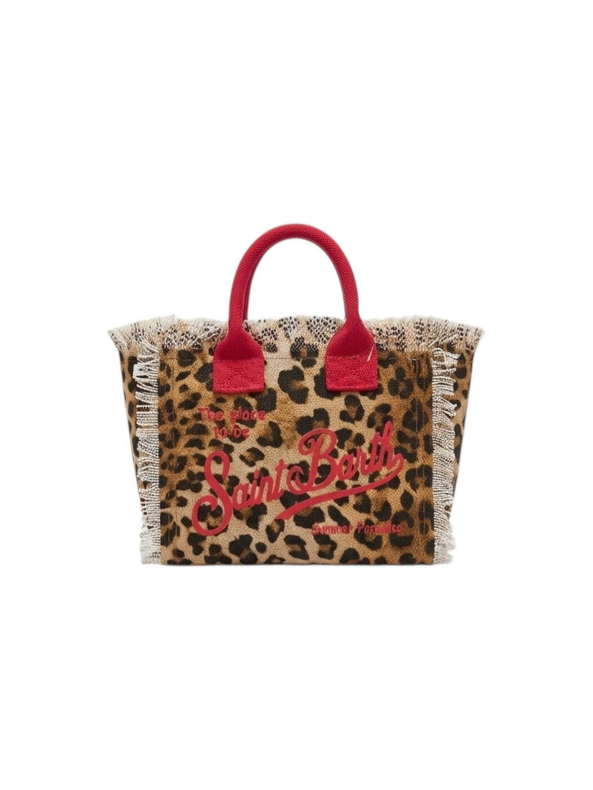 MC2 SAINT BARTH Borsa Donna VANITY MINI 00329L SAND LEOPARD 0041
