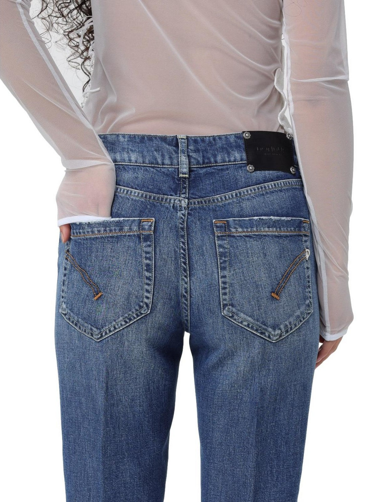 DONDUP Jeans Donna Koons gioiello DP268B DF0266D HQ1 800 Blu