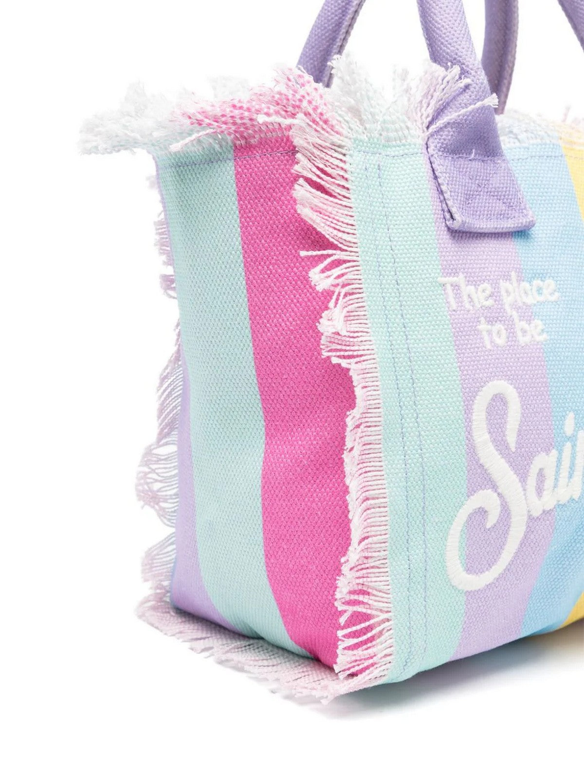 MC2 SAINT BARTH Borsa Donna COLETTE 03282H STRIPES POP V MULTIC EMB gioboutiqueweb