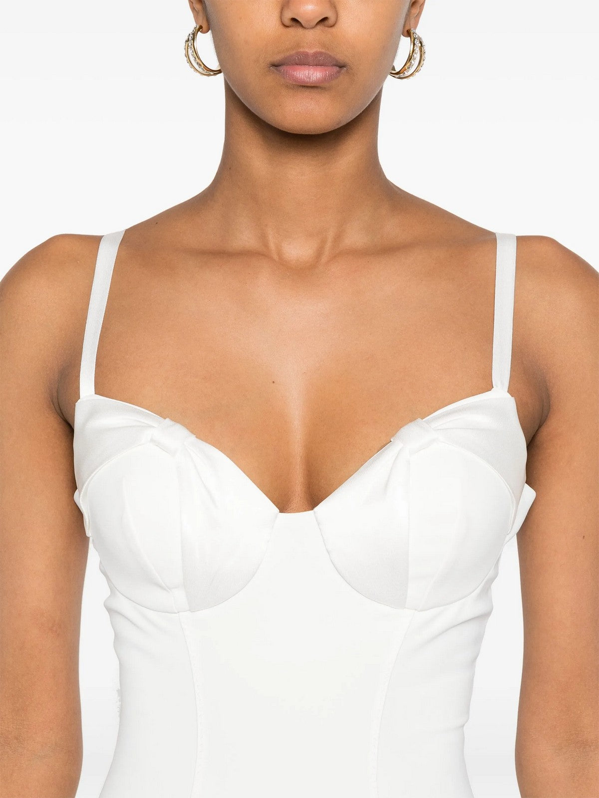 ELISABETTA FRANCHI Abito Donna AB70251E2-360 Avorio gioboutiqueweb