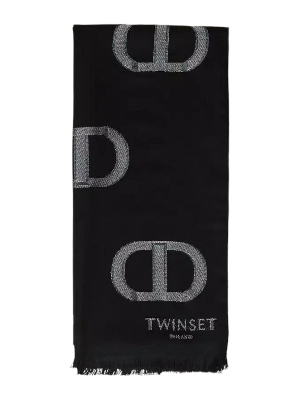 TWINSET Stola Donna 242TA4080 00006 Nero gioboutiqueweb