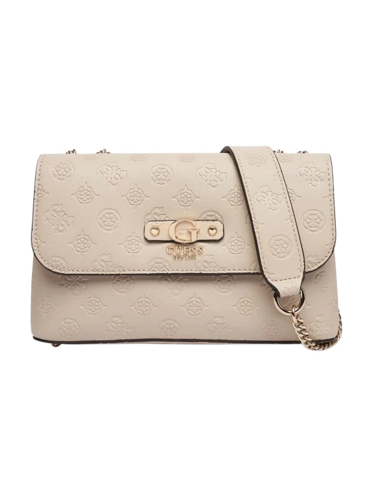 GUESS Borsa Donna DITA CONVERTIBLE XBODY FLAP HWPD76 02210 LUG LIGHT TAUPE LOGO