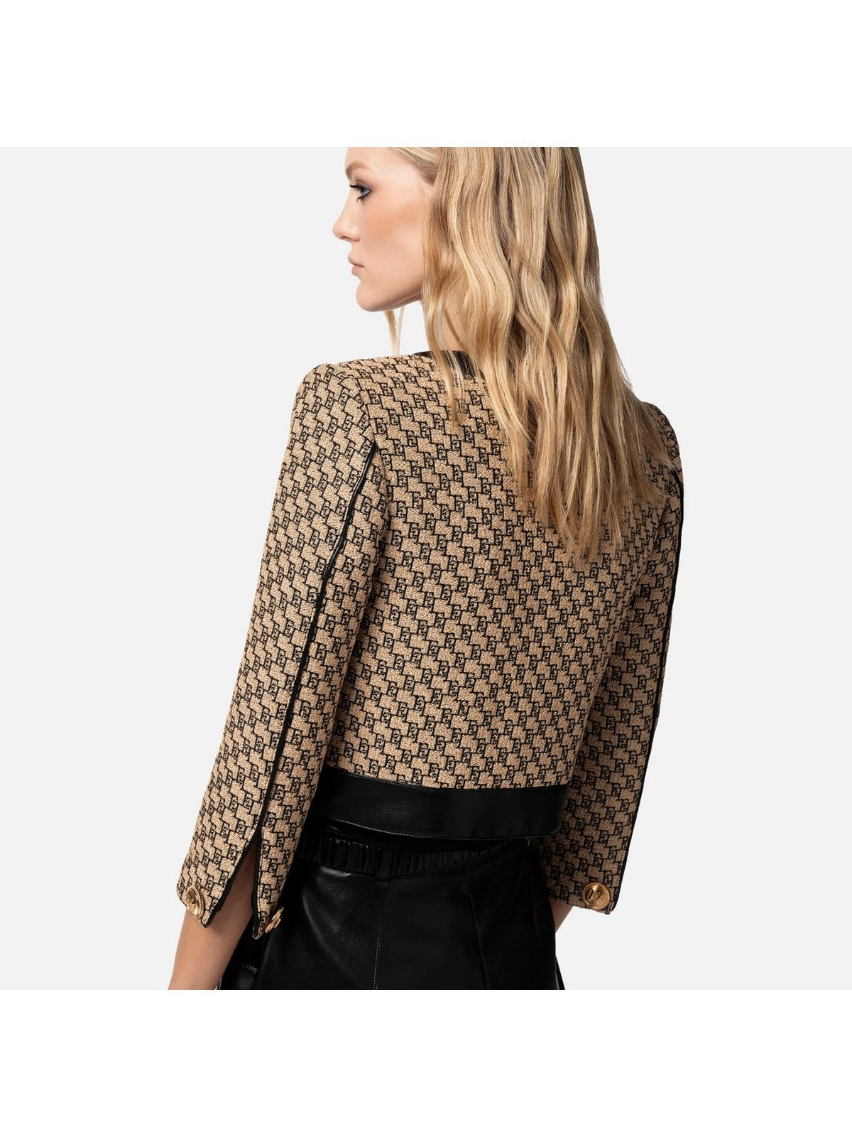 ELISABETTA FRANCHI Chaqueta femenina gi09742e2 bd9 beige