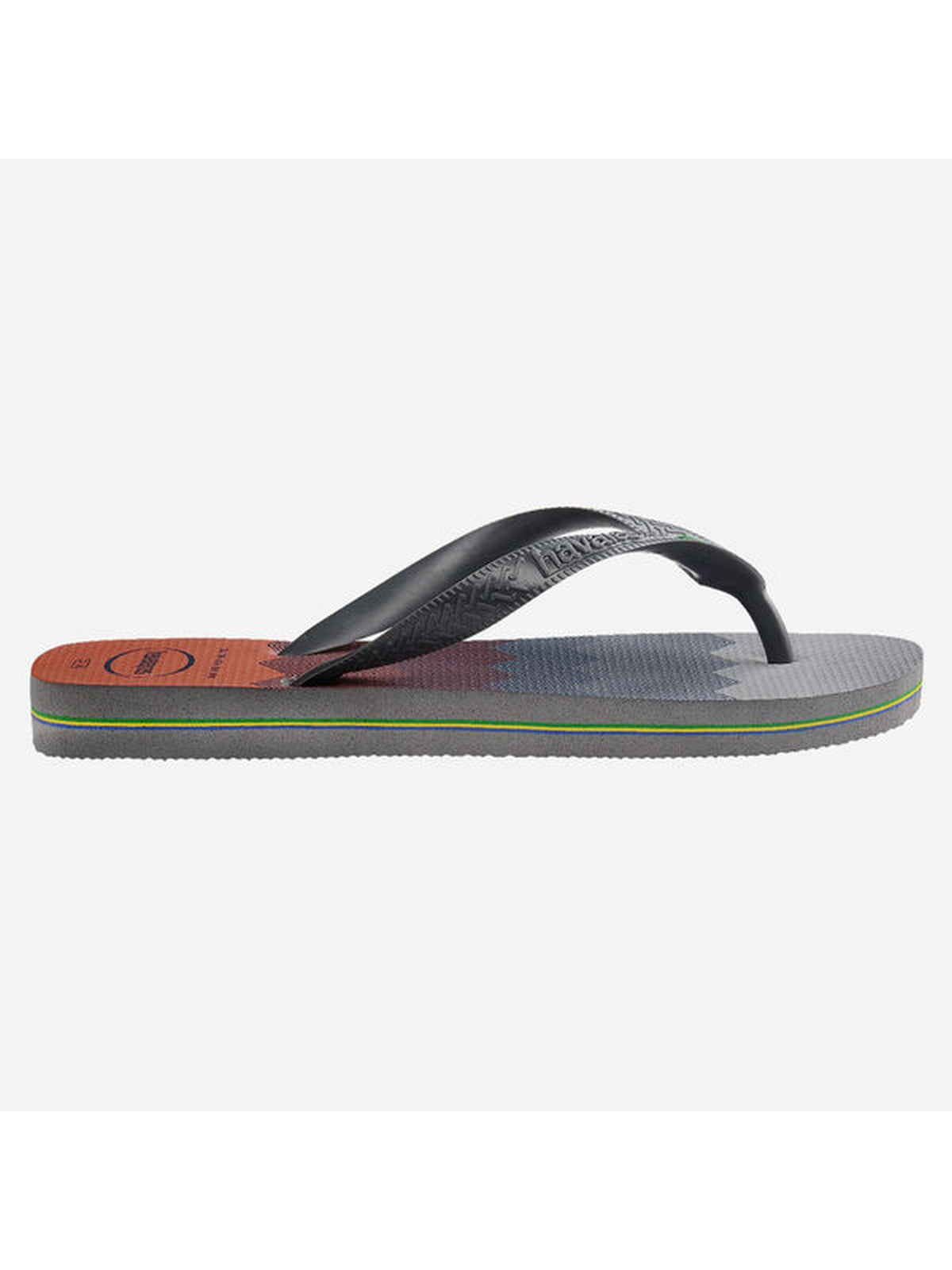 HAVAIANAS Infradito Unisex adulto Hav. Brasil Fresh 4145745.5002 Grigio gioboutiqueweb