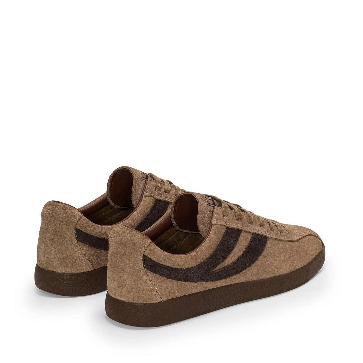 SUPERGA Sneaker Uomo 1960 CAPRI S71474W AOV Brown Caribou-Brown