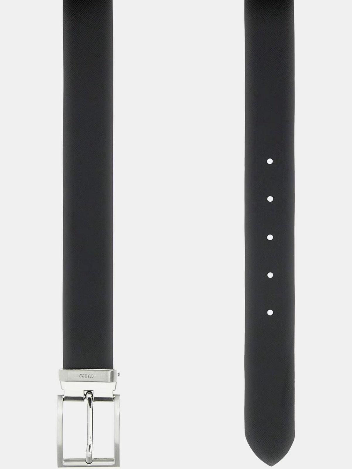 GUESS Cintura Uomo BUCAREST REV & ADJ BT H35 BMBCLO P5135 BLA Nero gioboutiqueweb