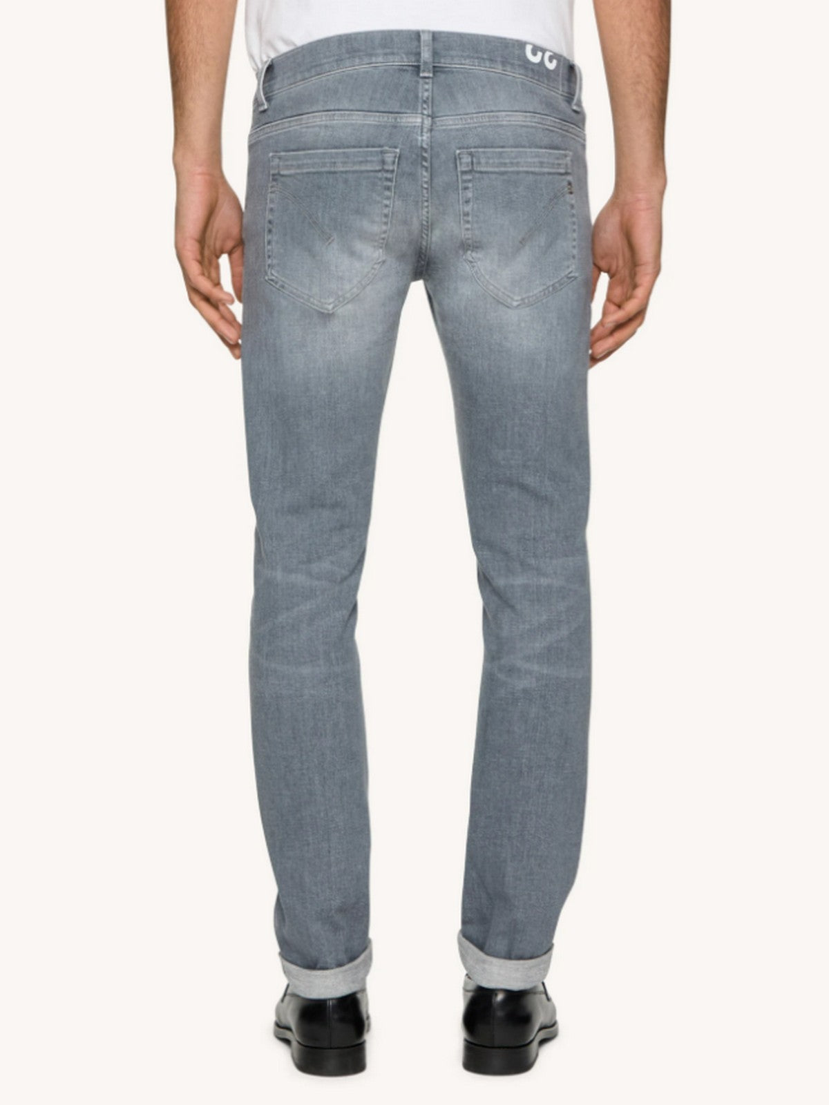 DONDUP Jeans Uomo George UP232 DSK318U J07 900 Grigio gioboutiqueweb