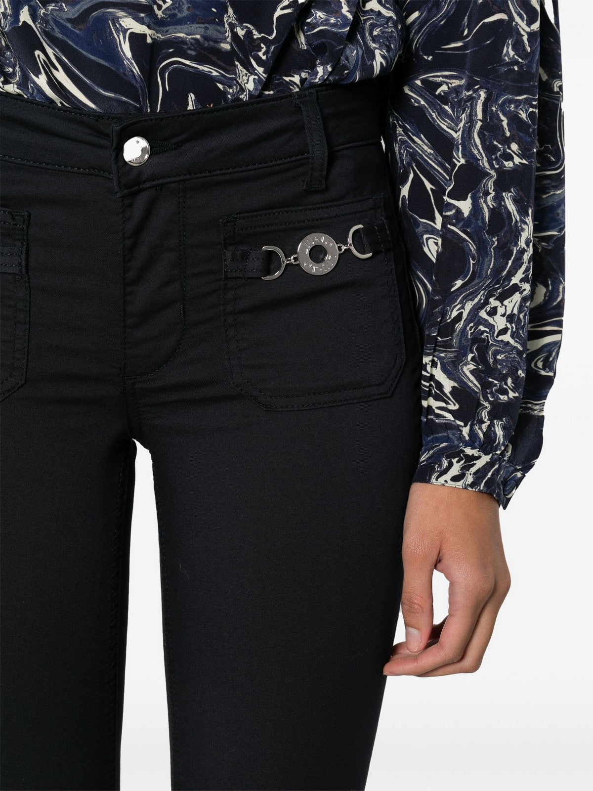 LIU JO WHITE Pantalone Donna MA4291T7144 93921 Blu gioboutiqueweb