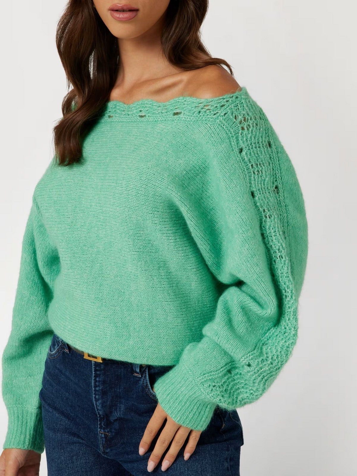 Ratet der Maglion Frau LS BN Malorie Dolman SWR W4BR0M Z3LG0 A83G GREEN