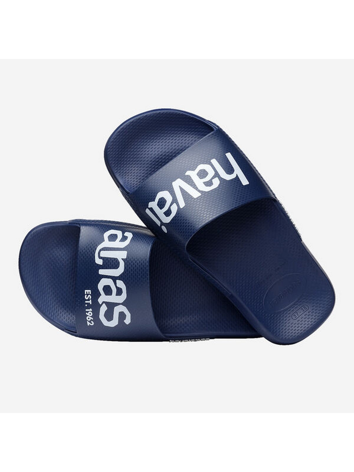 HAVAIANAS Ciabatta Unisex adulto Hav. Slide Classic Logomania 4148124.4368 Blu gioboutiqueweb