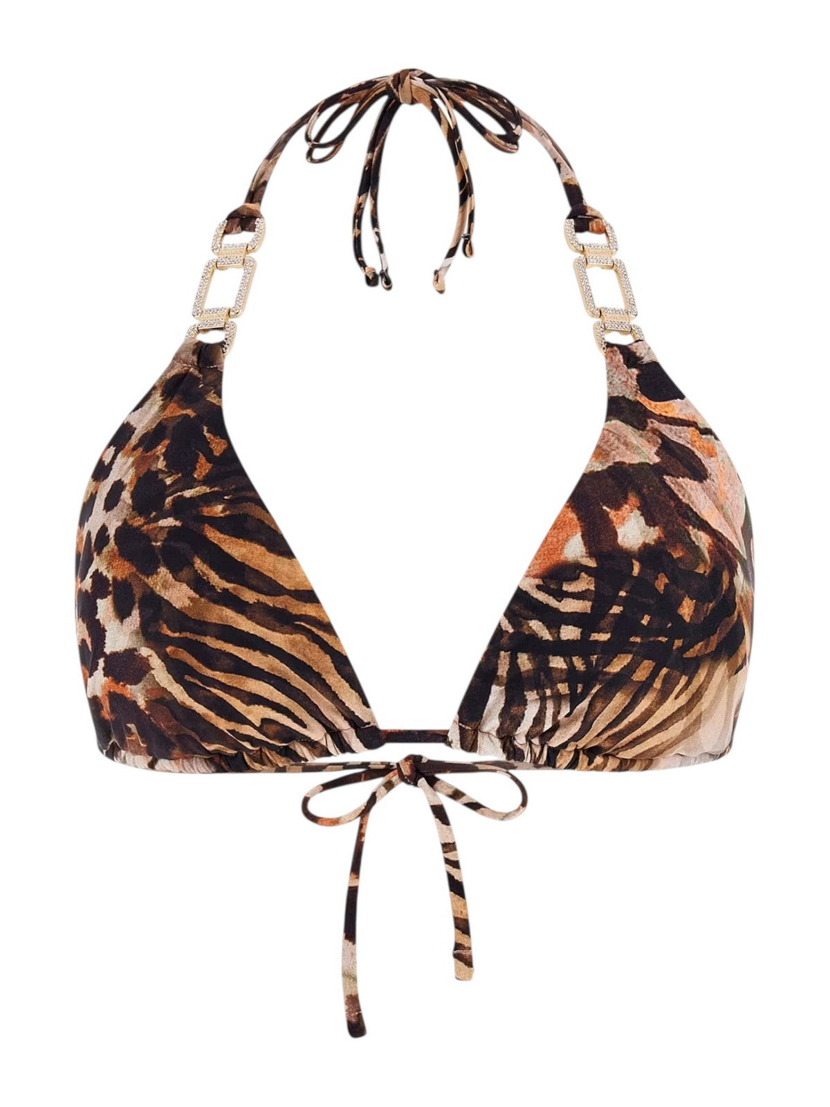 GUESS BEACHWEAR Costume da bagno Donna E5GJ05 KCRJ2 P1LI BUTTERFLY LEOPARD AO gioboutiqueweb