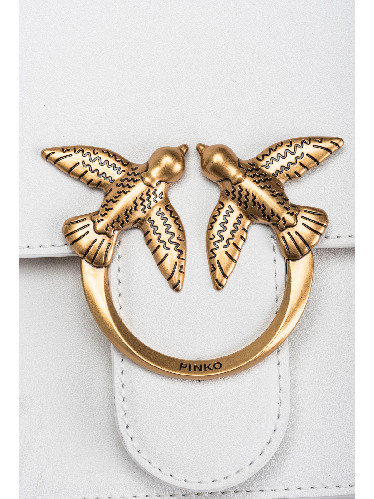 PINKO Borsa Donna Love One Top Handle Classic Li 100066-A0F1 Z15Q Bianco gioboutiqueweb