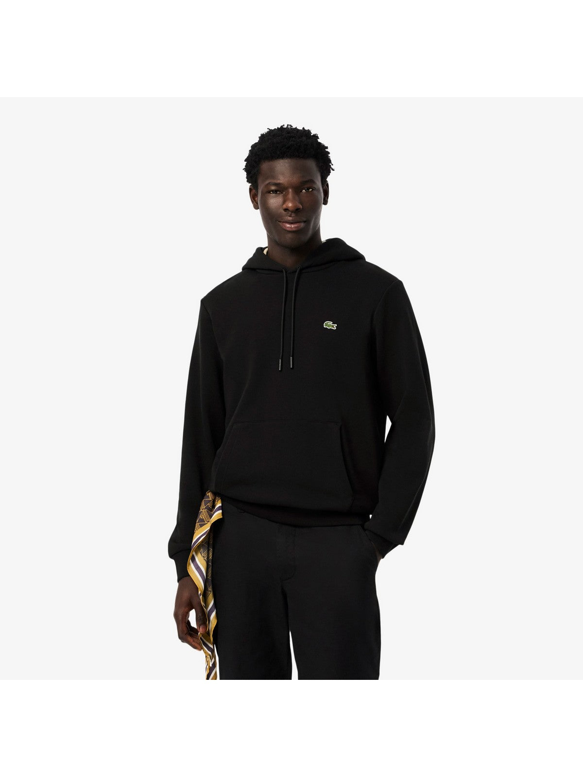 LACOSTE Felpa Uomo SH9839 031 Nero gioboutiqueweb