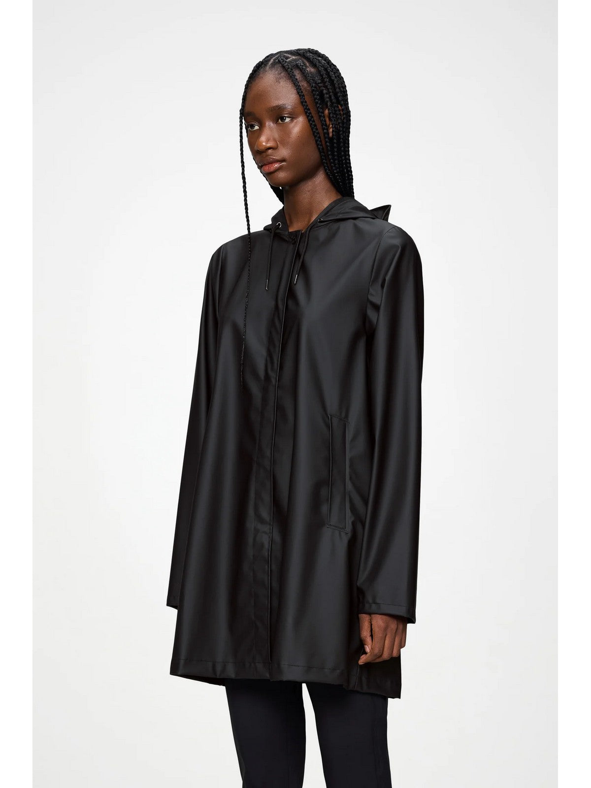 RAINS Giubbino Unisex adulto 18050 01 BLACK BLACK gioboutiqueweb