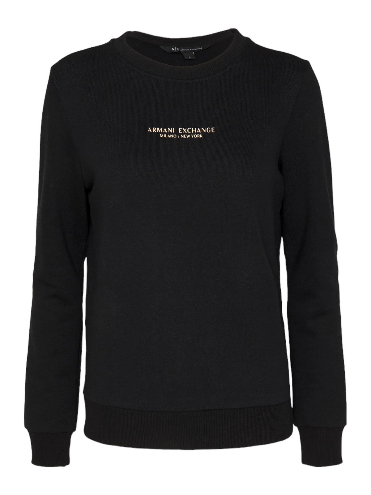 ARMANI EXCHANGE Felpa Donna 8NYM29 YJE5Z 52AK Nero gioboutiqueweb