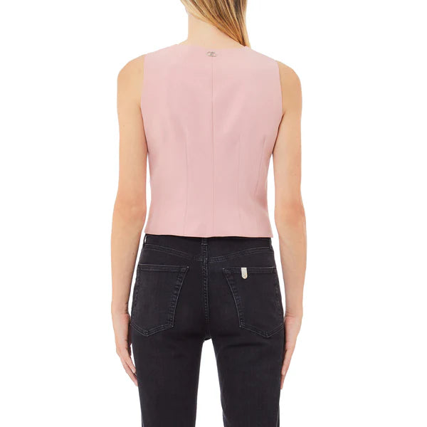 LIU JO WHITE Gilet Donna WA5372T1811 51906 Rosa