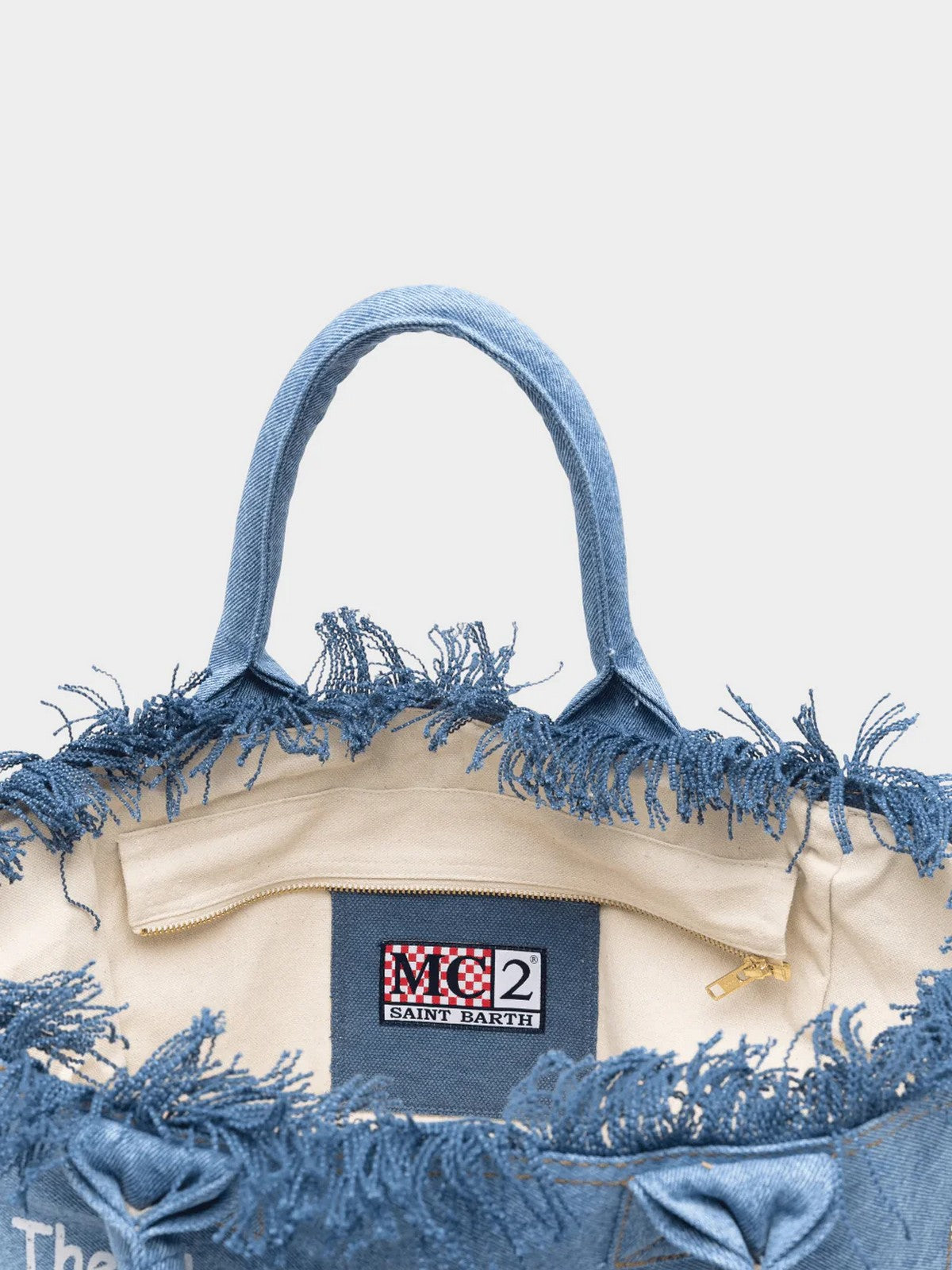 MC2 SAINT BARTH Borsa Donna VANITY 07486L INDIGO STRASS