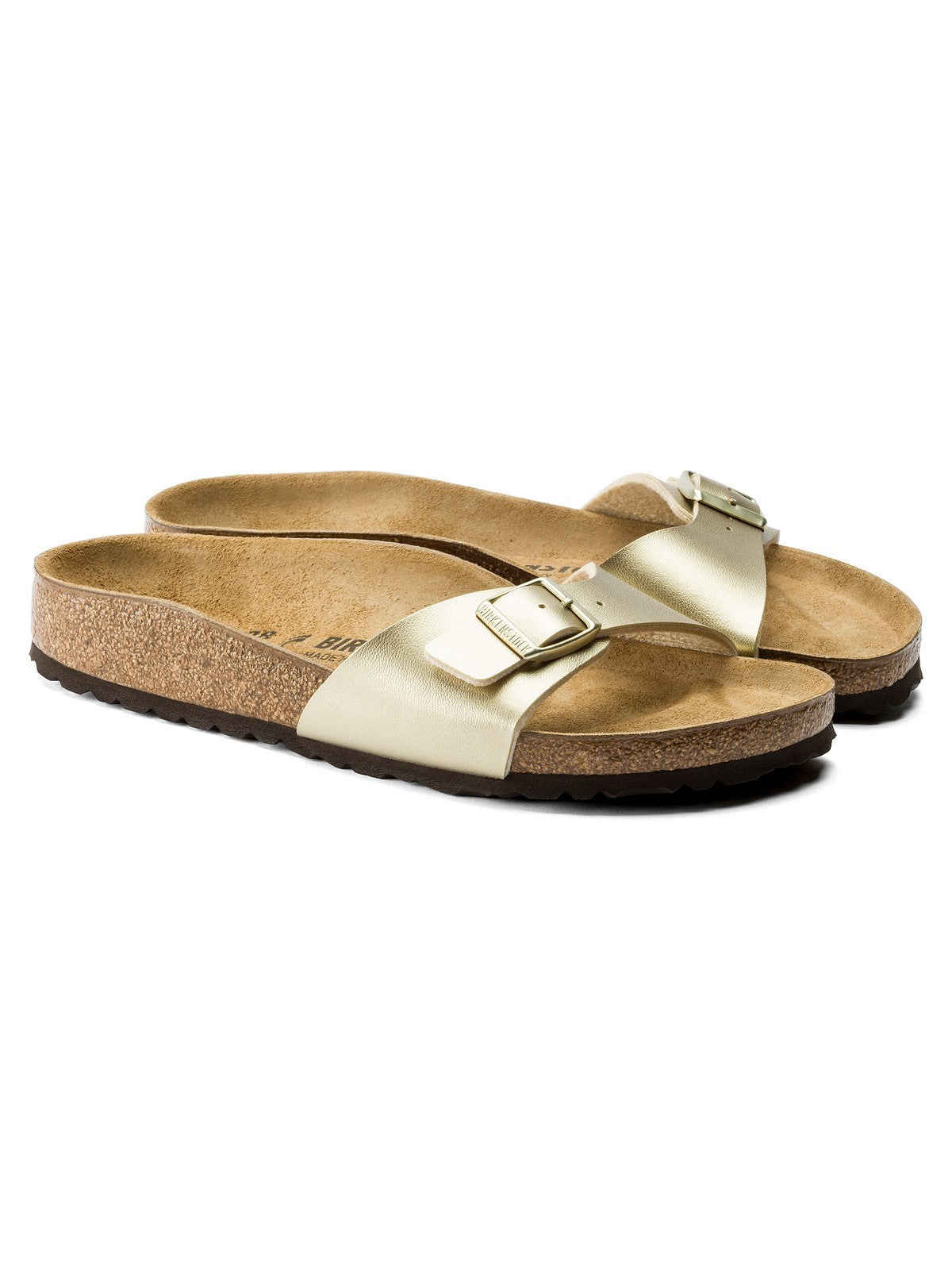 BIRKENSTOCK Sandalo Donna Madrid 1016107 Oro gioboutiqueweb