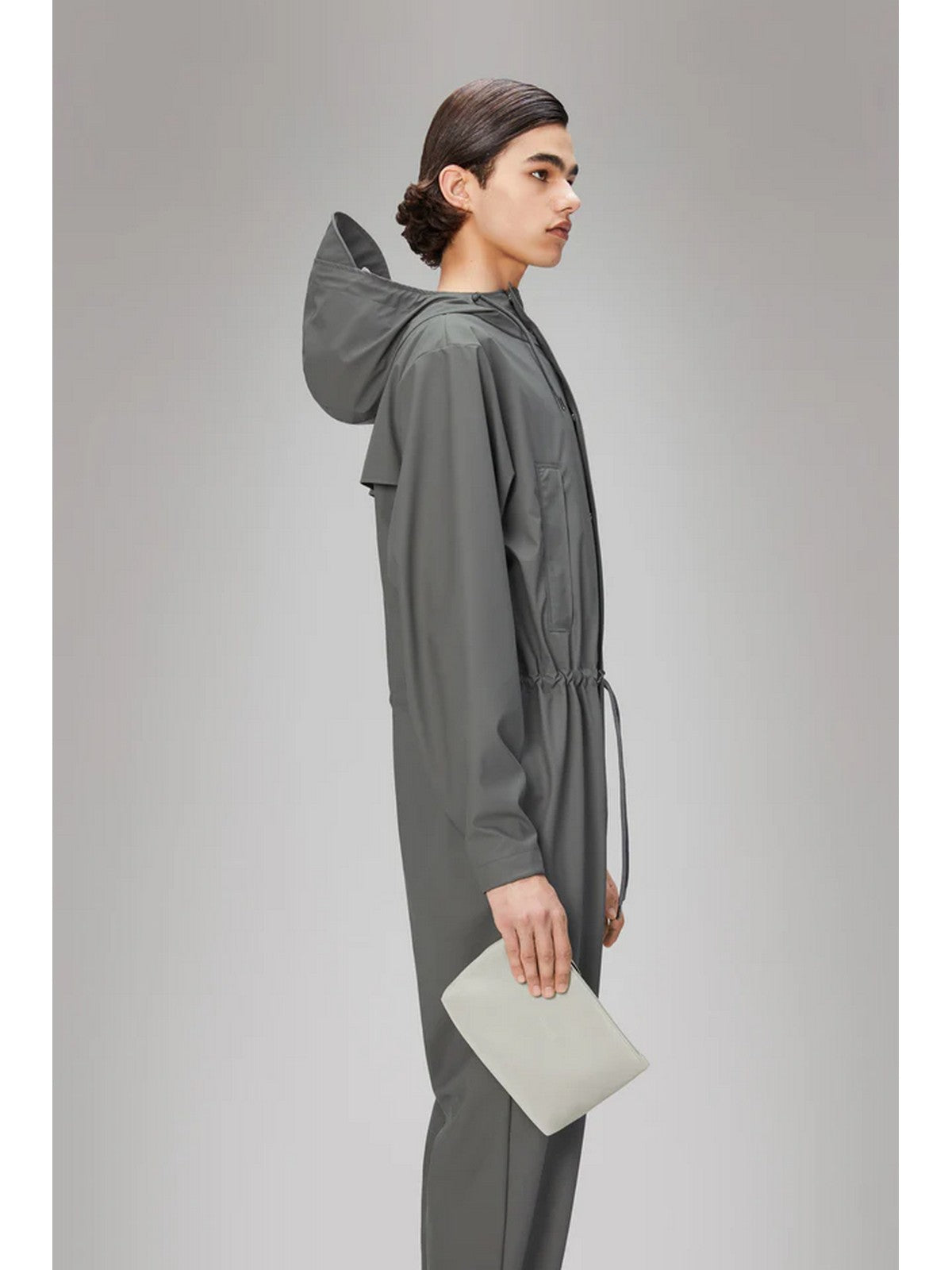 RAINS Pochette Unisex adulto Cosmetic Bag W3 15600 103 Matrix Grigio gioboutiqueweb