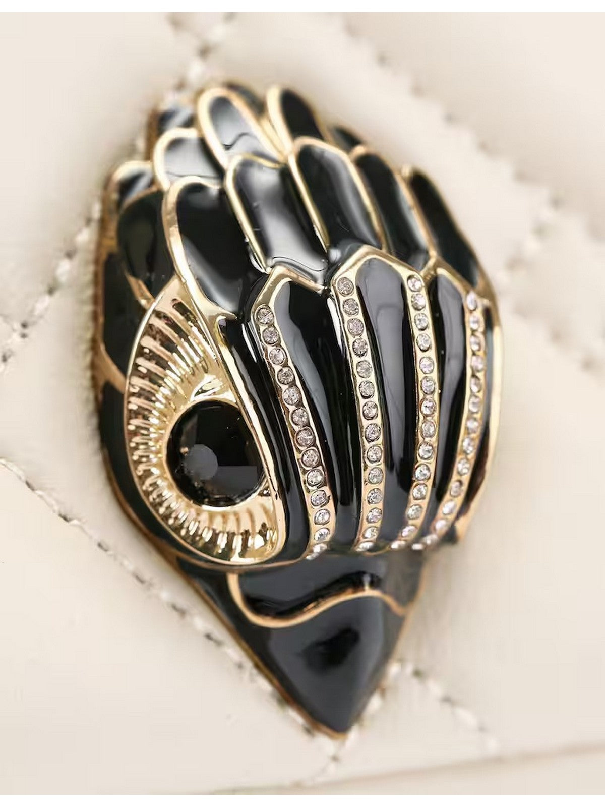 KURT GEIGER Borsa Donna KENSINGTON BAG E 2709601109 BLK/WHITE BLK/WHITE