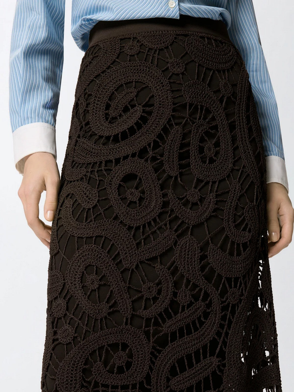 PINKO Gonna Donna MAESTRALE GONNA 106353-A354 M05 MARRONE JAVA