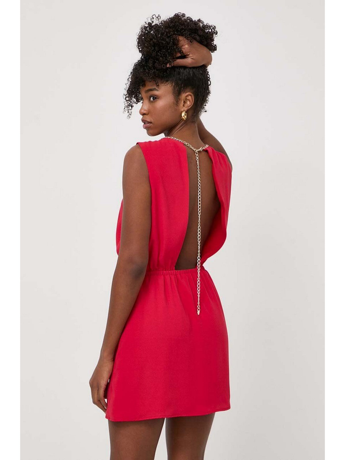 Liu Jo White Woman Dress M4192T4434 81761 Red