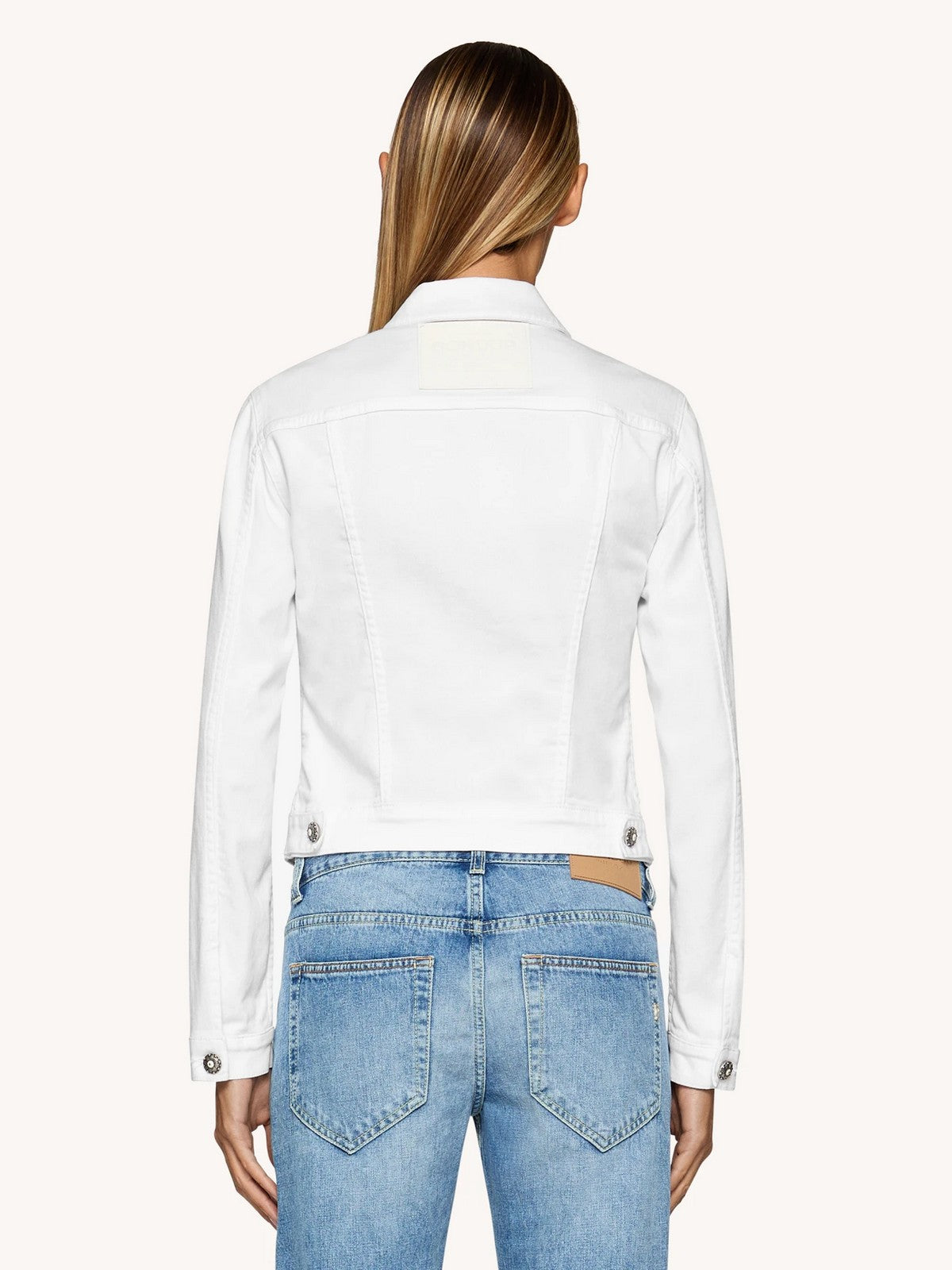 DONDUP Giubbino Donna DJ460 BS0030Y PTDW 000 Bianco gioboutiqueweb