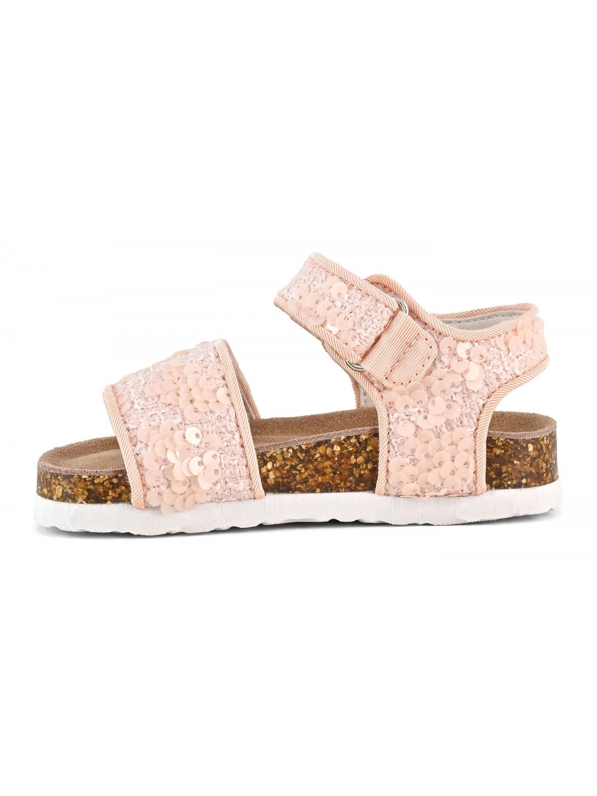 COLORS OF CALIFORNIA Sandalo Bambine e ragazze sandal sequins velcro strap HC.2501 PIN PINK