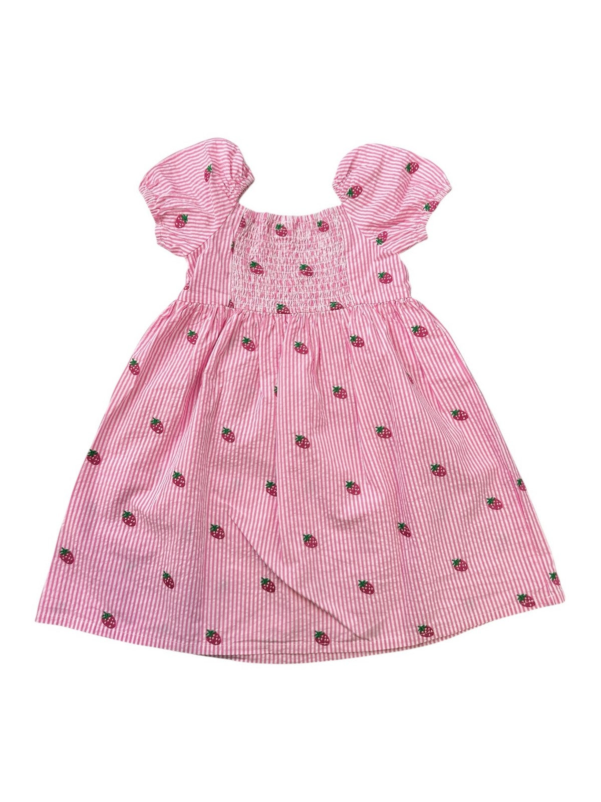 MC2 SAINT BARTH Abito Bambine e ragazze NARA 04701H COTTON STRAWBERRY 21 gioboutiqueweb