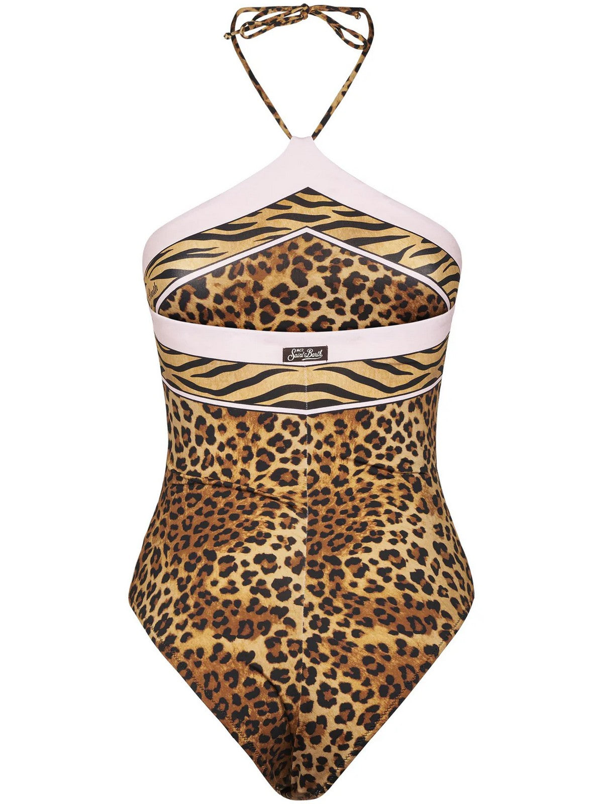MC2 SAINT BARTH Costume da bagno Donna MERYEM 09531L SAND LEOPARD FOULARD 1921