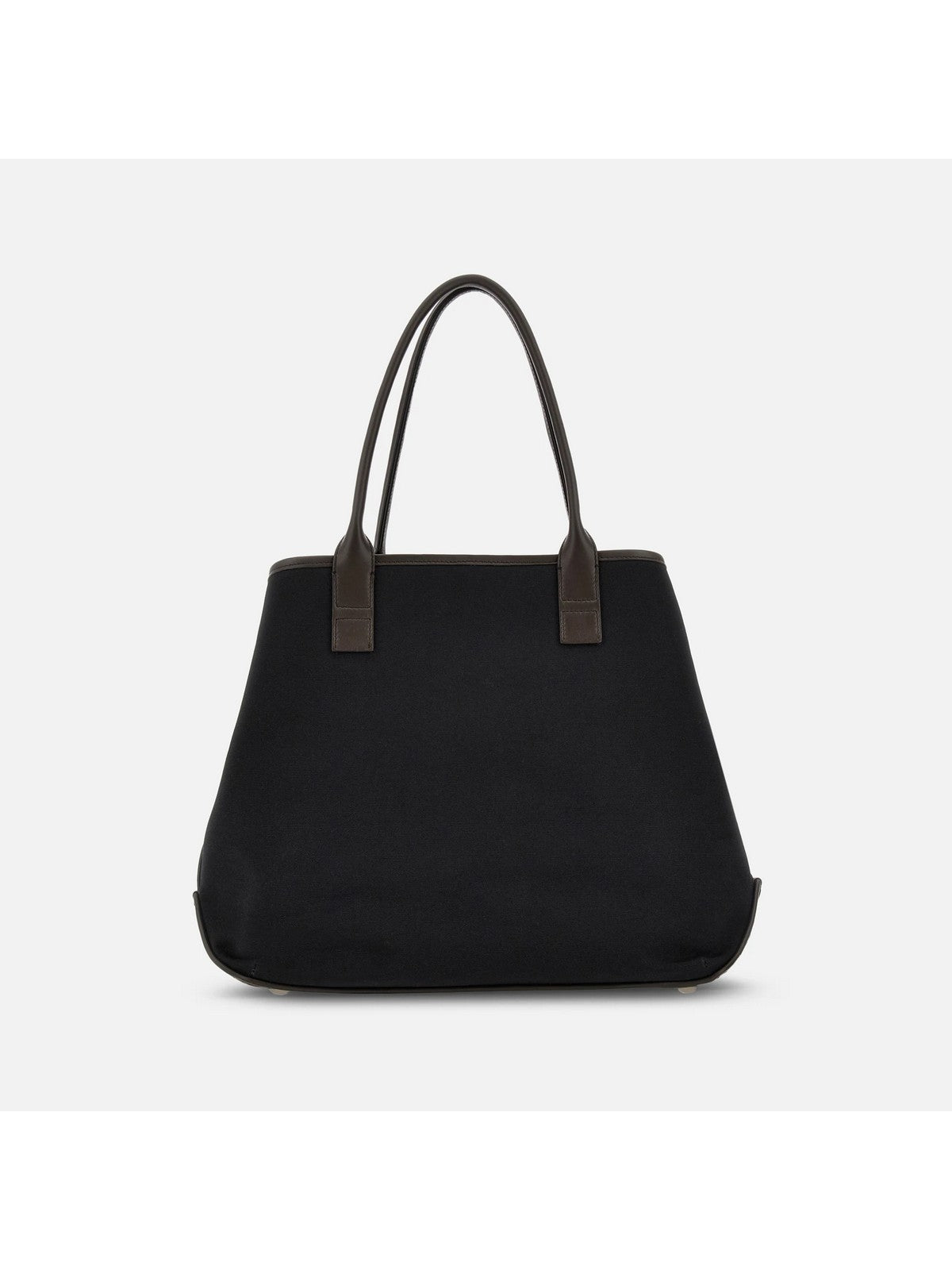 HOGAN Borsa Donna ADDRESS SHOPPING MEDIA TESSUTO KBW01TA2300UH7012D B999(NERO)+S808(PALISSANDRO)