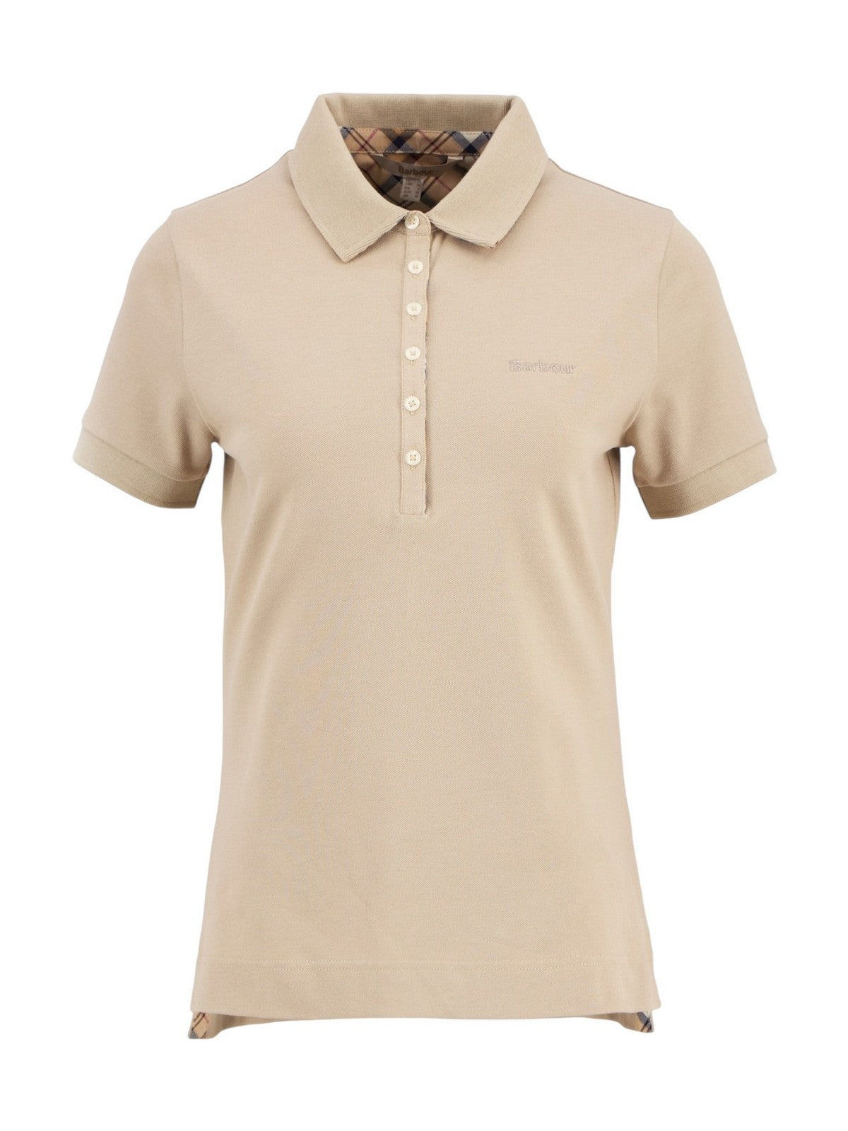 BARBOUR Polo Donna PORTSDOWN TOP LML0634 SN31 LIGHT SAND/HESSIAN