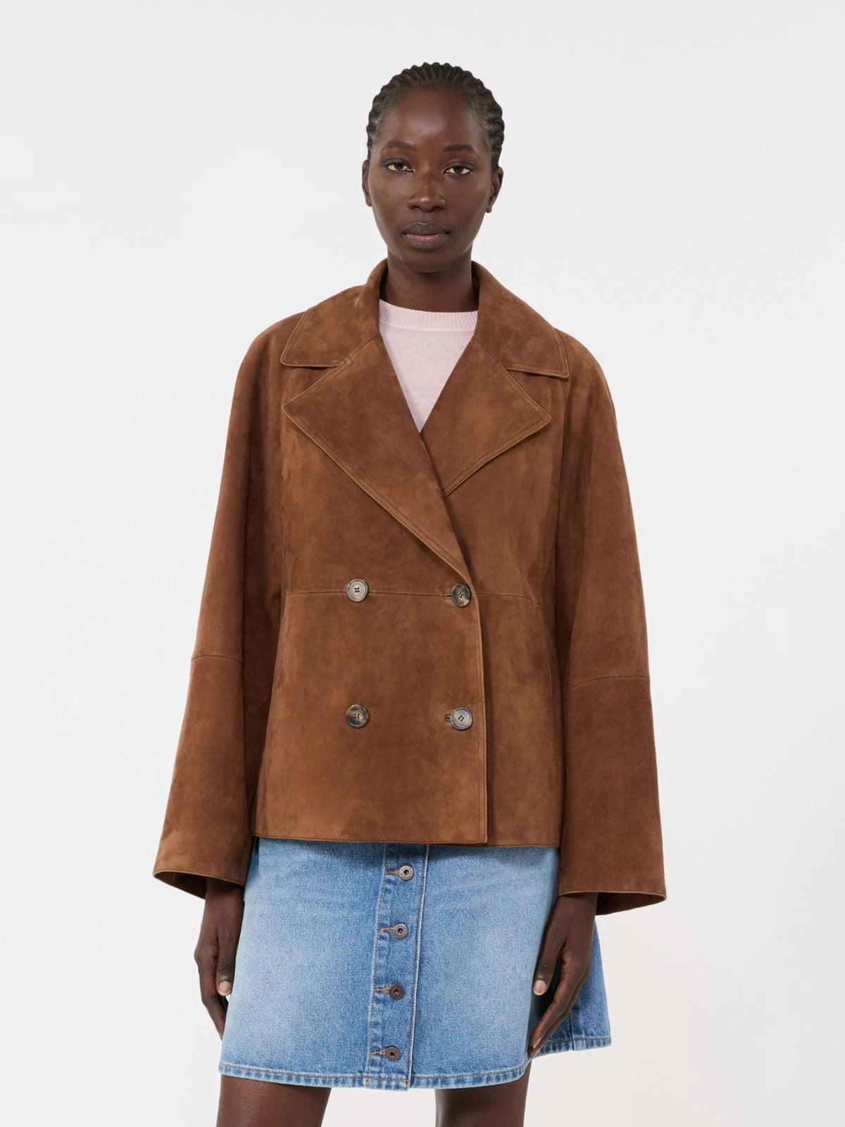 MAX MARA WEEKEND Giacca Donna WKDSOSPIRO 2615441011600 001 CUOIO
