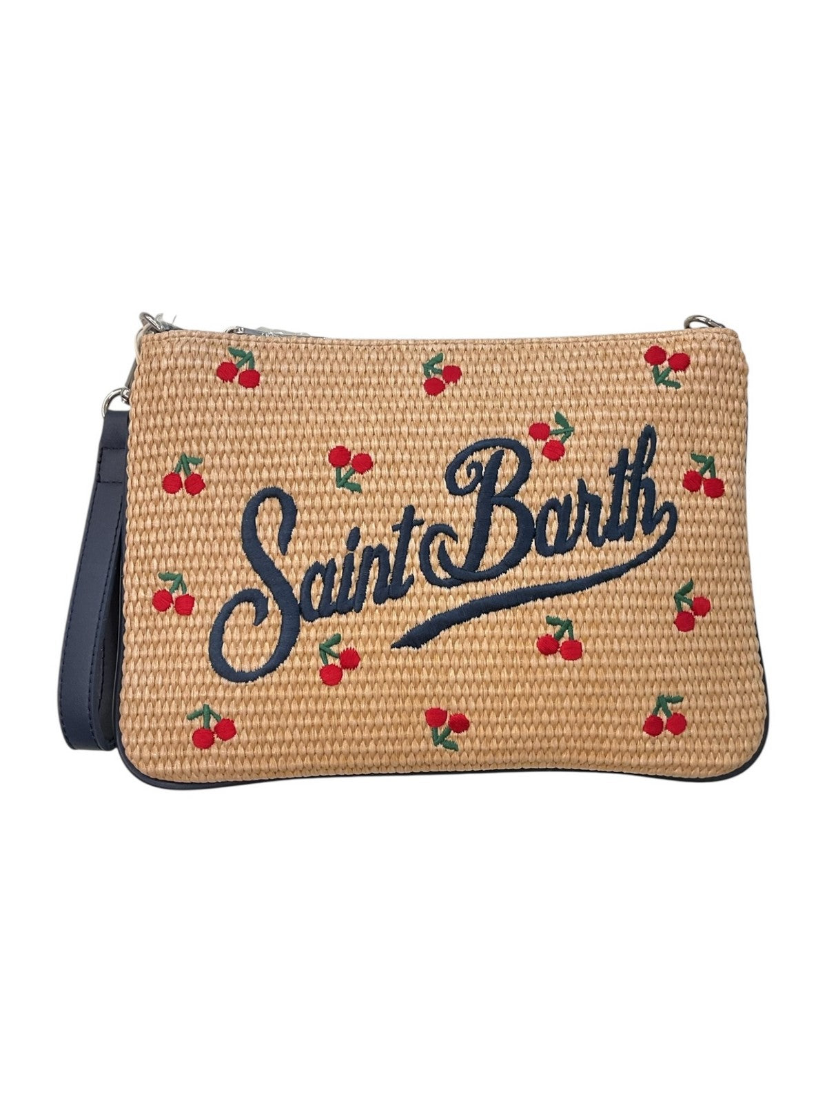 MC2 SAINT BARTH Borsa Donna PARISIENNE STRAW 02802L CHERRY 1161 EMB