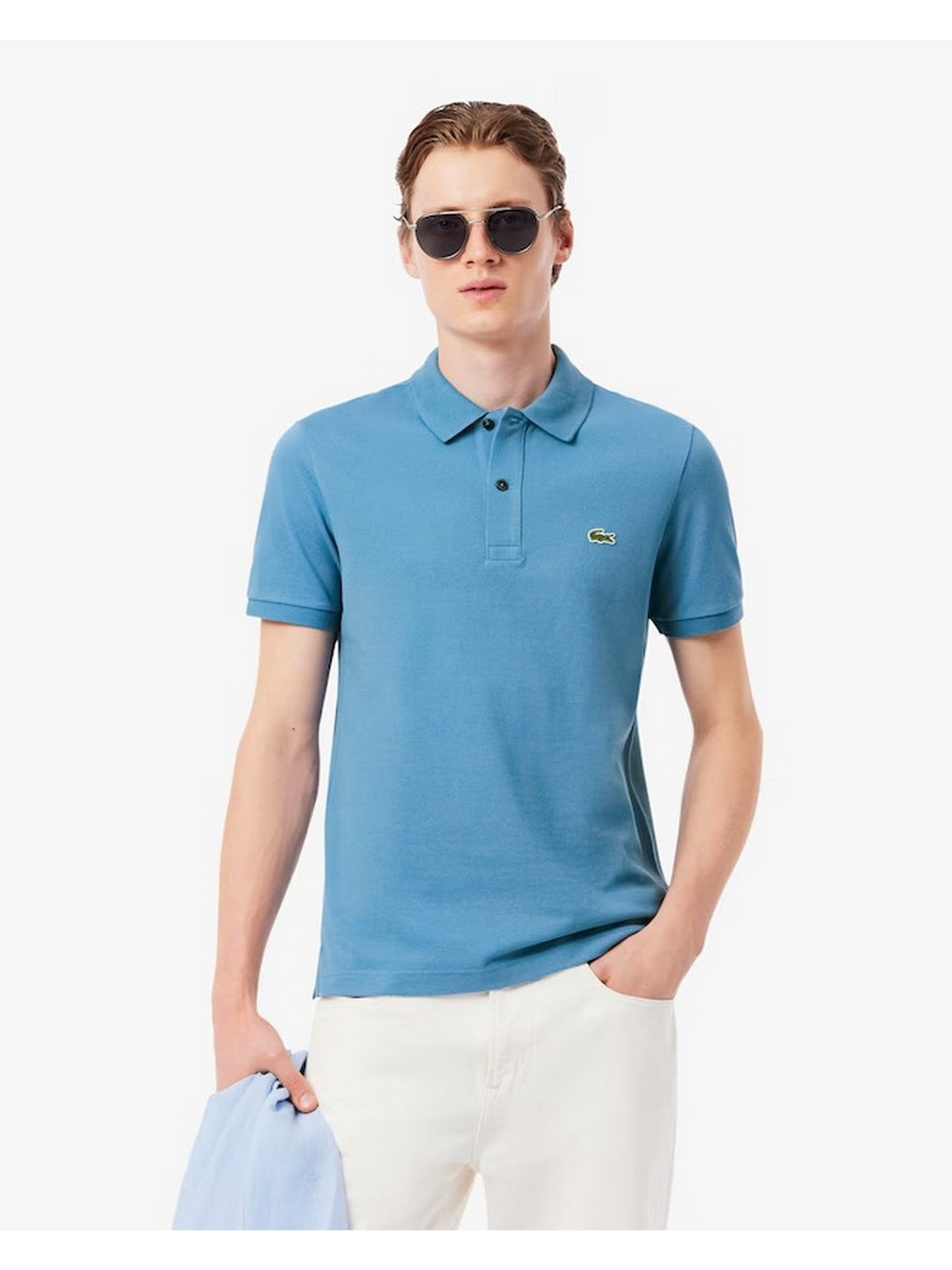 LACOSTE Polo Uomo PH4012 JBK Bleu