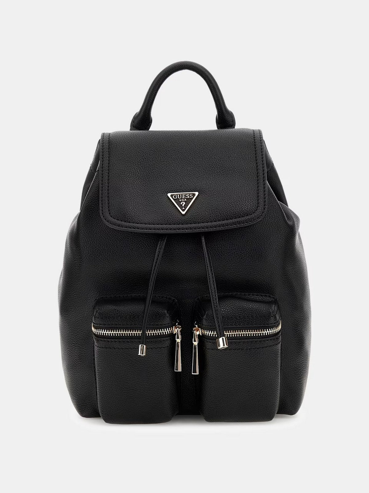 GUESS Zaino Donna MANHATTAN II FLAP BACKPACK HWBG71 18310 BLA BLACK