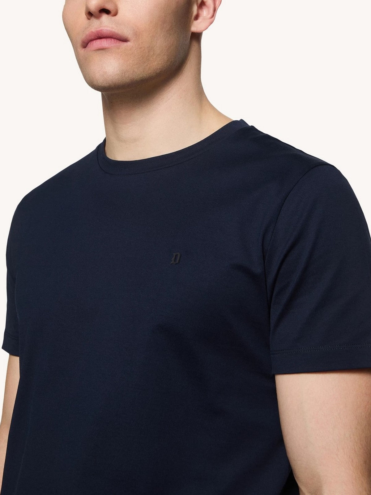 DONDUP T-Shirt e Polo Uomo US198 JF0271U ZL4 894 Blu gioboutiqueweb