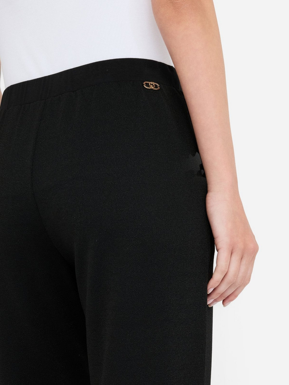 LIU JO SPORT Woven Pants Donna TF5284J4747 R9342 Nero/nero lux