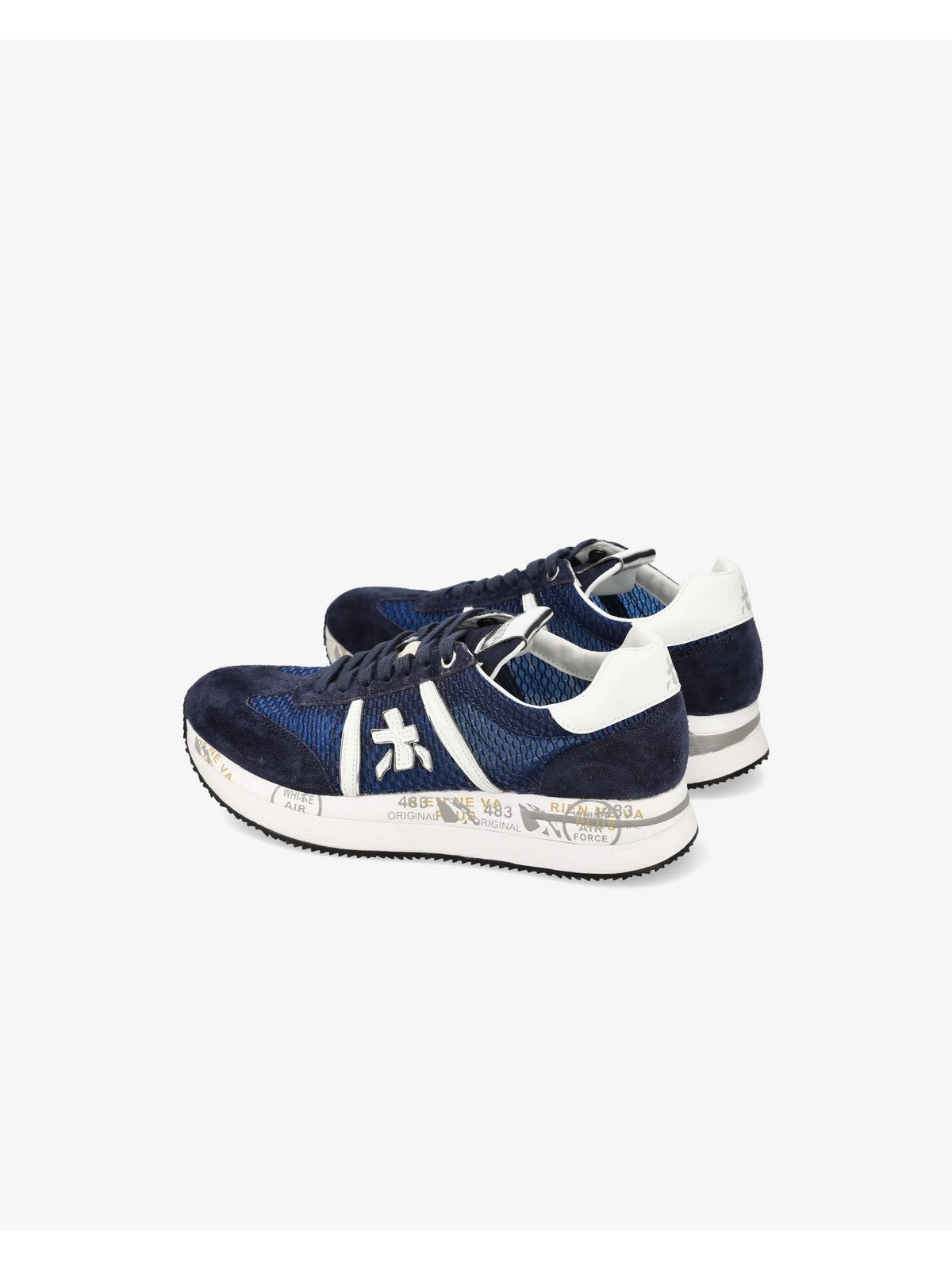 PREMIATA Sneaker Donna CONNY VAR 7368 Blu gioboutiqueweb