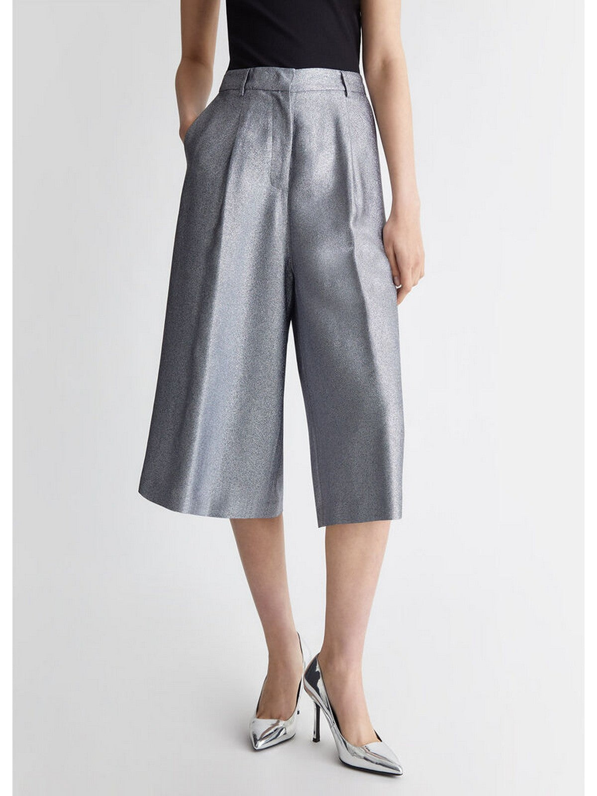 LIU JO WHITE Pantalone Donna WF4472T1021 04013 Grigio gioboutiqueweb