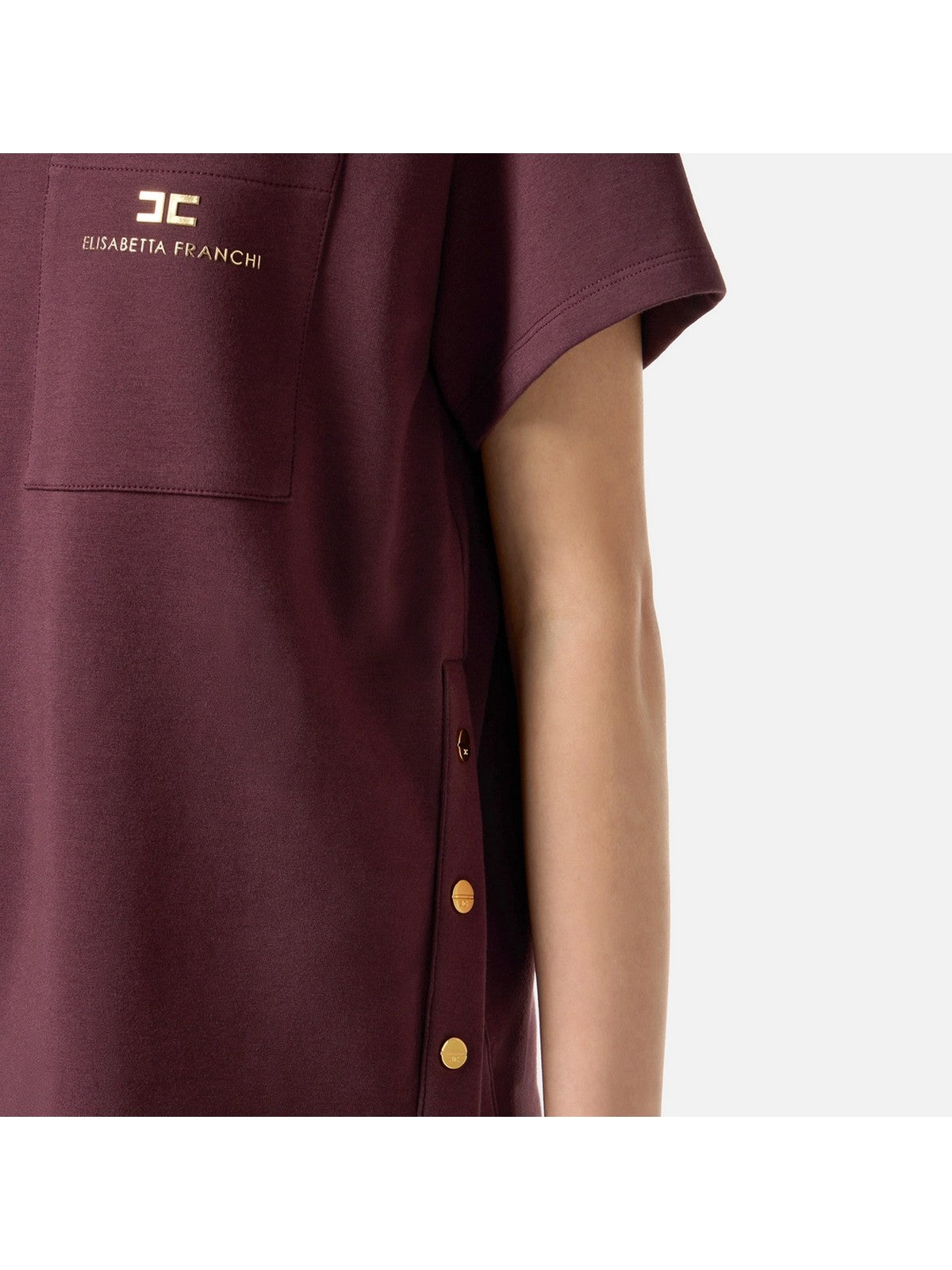 ELISABETTA FRANCHI T-shirt Donna MA02756E2 EA4 MERLOT