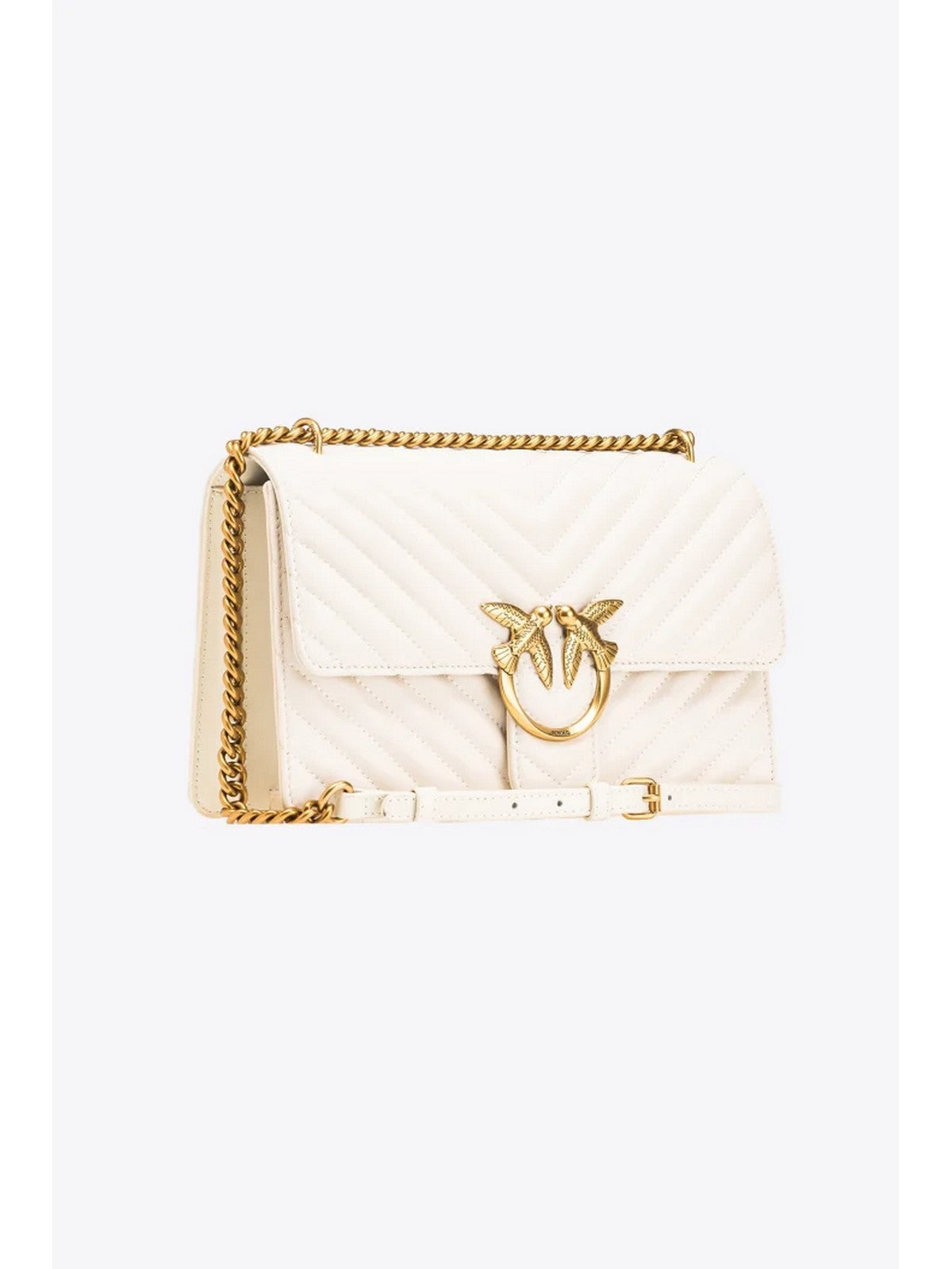 PINKO Borsa Donna Love bag one 100941-A0GK Z14Q Bianco gioboutiqueweb